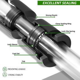 Spalolen universal 1/4in tubing compatibility for seamless setup.