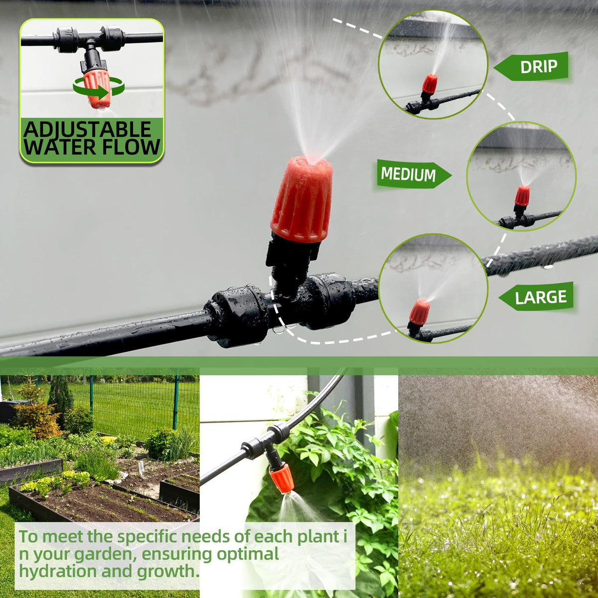 Spalolen universal quick-connect fit for versatile tubing