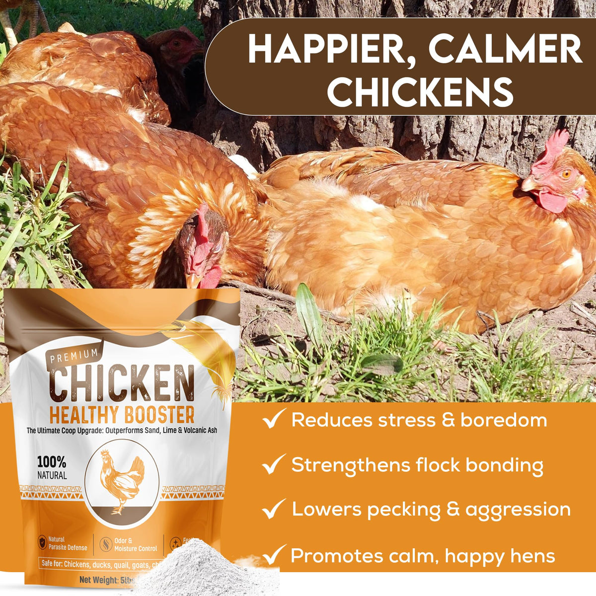 Spanielbuns kaolin clay absorption helps coop moisture control.
