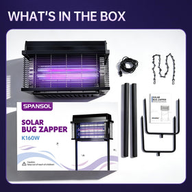 Spansol weatherproof design with ip rating supports year-round backyard use.