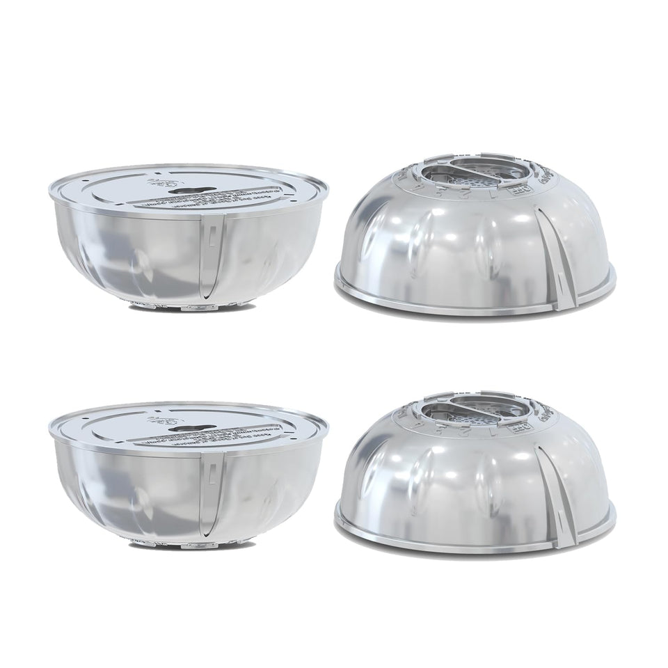 Spare Queen four-pack cartridges for the Ease Floating System deliver up to a month of clear water