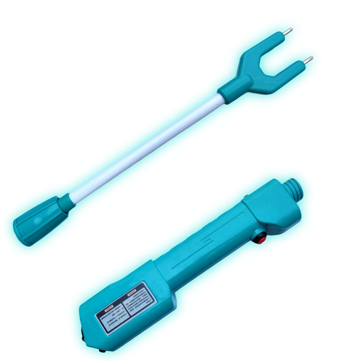 Spark Future cattle prod with replaceable shaft simplifies maintenance and longevity.