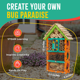 SparkJump cedar wood components ensure a sturdy, durable garden habitat.