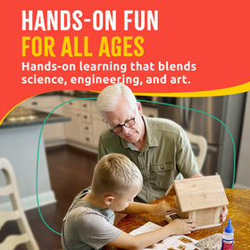 SparkJump Jr sandpaper smooths edges for safe, satisfying painting sessions