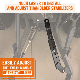 SparkWhiz heavy-steel stabilizer body ready for outdoor work.
