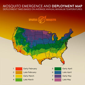 Spartan Mosquito Pro Tech water activation starts treatment quickly for outdoor control.