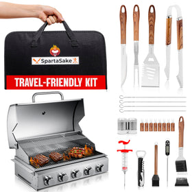 SpartaSake flavor syringe for precise basting and sauce application.