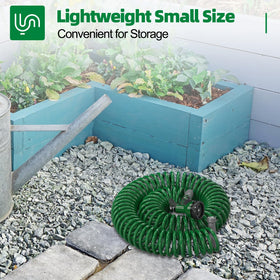 SPECILITE 6-pattern nozzle demonstrates versatile spray options for watering