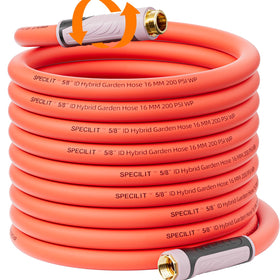 SPECILITE Garden Hose with 360 swivel grip for smooth movement around corners