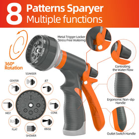 SPECILITE Garden Hose supports heavy-duty tasks with 600 PSI burst.