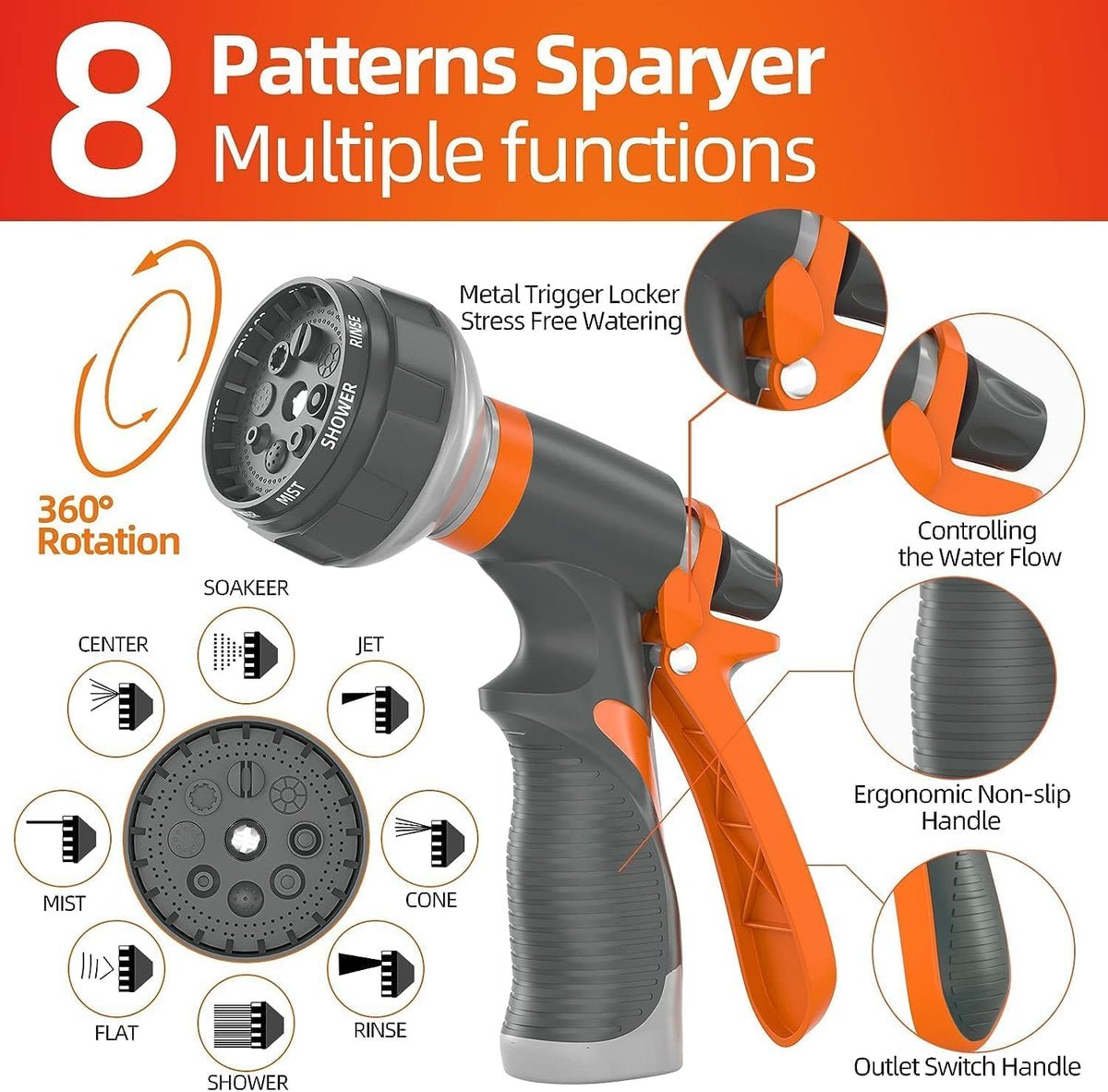 SPECILITE 5/8 inch inner diameter delivers higher water flow for tasks.