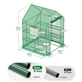 SPECILITE frame with weight capacity demonstrating support for seed trays and lights