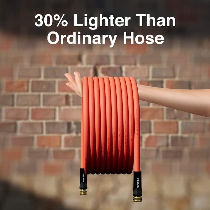 SPECILITE red color hose adds visibility and style.