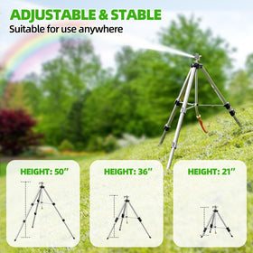 SPECILITE sprinkler reaches up to 6,360 sq ft for large yards
