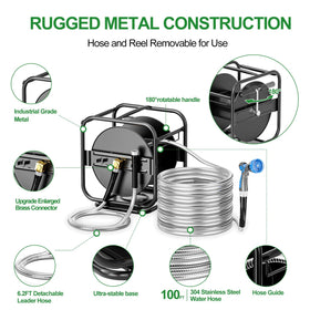 SPECILITE 360° rotating frame enabling flexible watering around fixtures