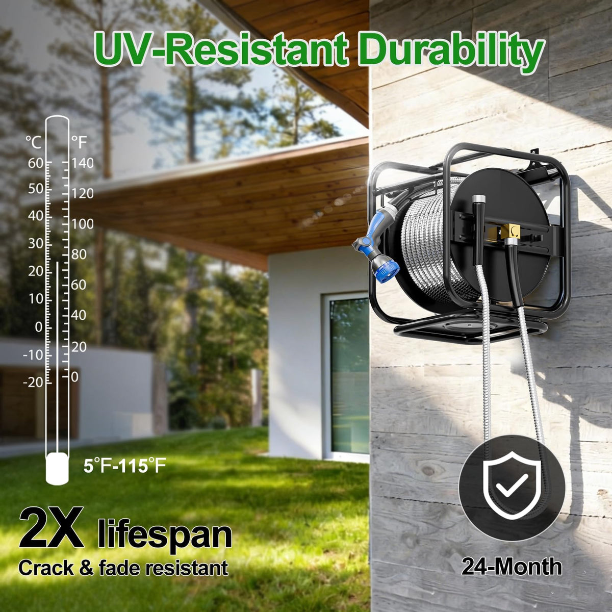 SPECILITE anti-UV coating protects metal surface and extends lifespan