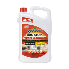 Spectracide Bug Stop Home Barrier2 refill bottle – odor-free indoor/outdoor control.