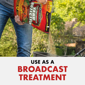 Apply on dry turf, then water lightly to activate Spectracide Fire Ant Shield granules.