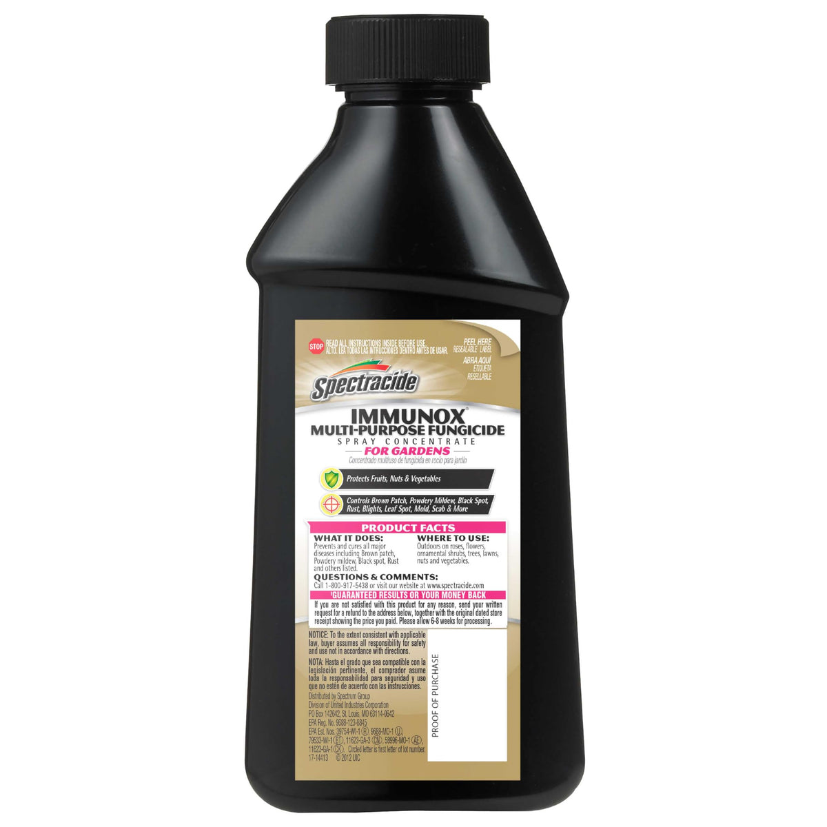Spectracide Immunox lawn-ornamentals-ready product protects lawns and trees during the season.