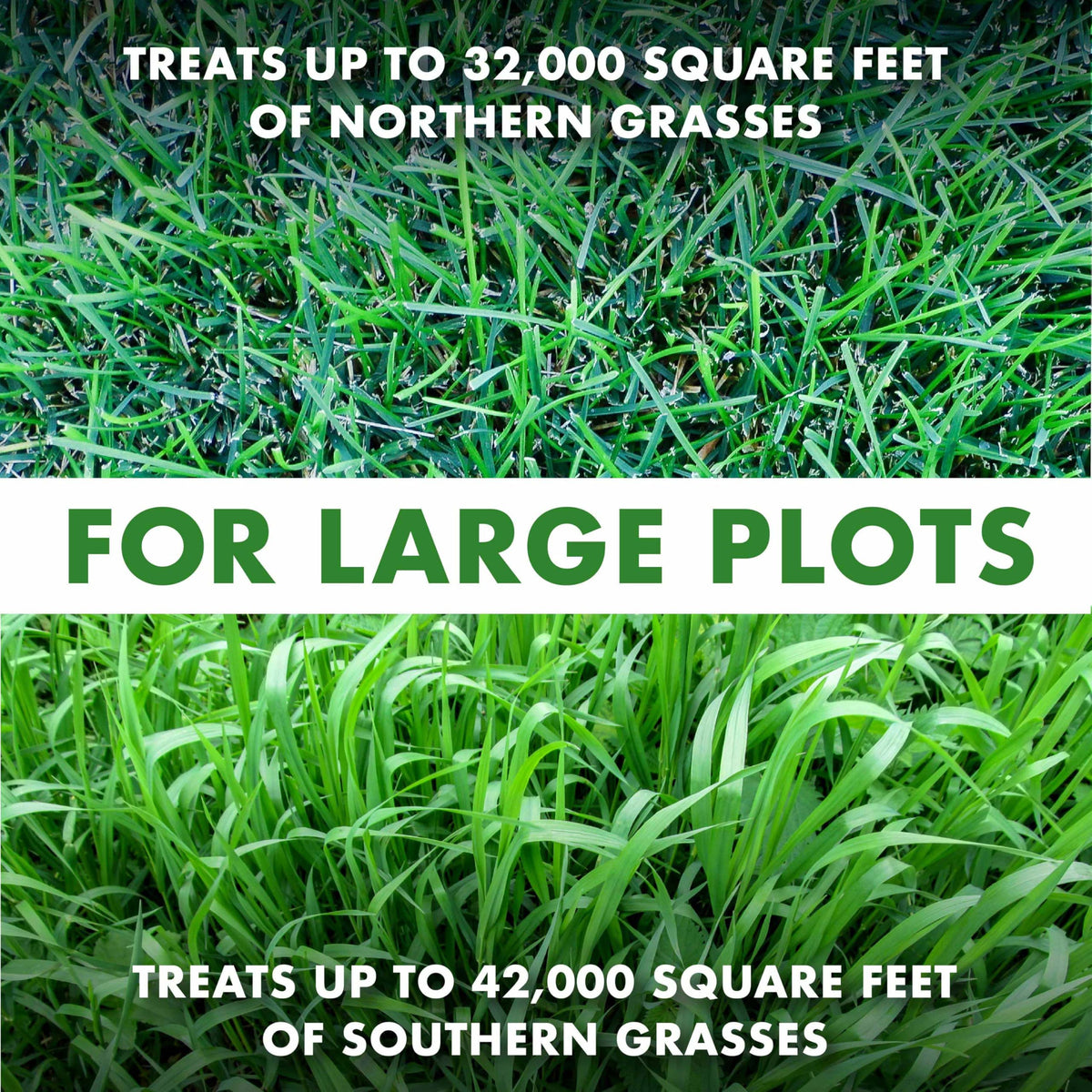 Spectracide Large Plot Weed Stop label closeup with directions for use