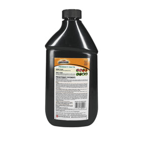 Spectracide Malathion Insect Spray being applied outdoors in a garden setting