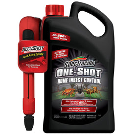Spectracide One-Shot bottle 1 gal ready for indoor and outdoor use on surfaces.