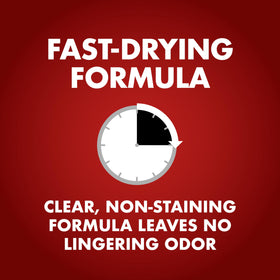 Extendable wand enables accurate spray from 8 to 12 inches.