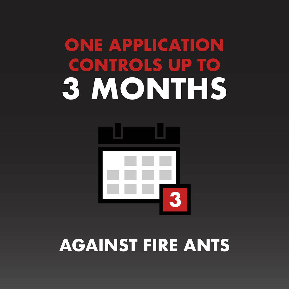 Spectracide One Shot Fire Ant Killer bait around a fire ant mound.