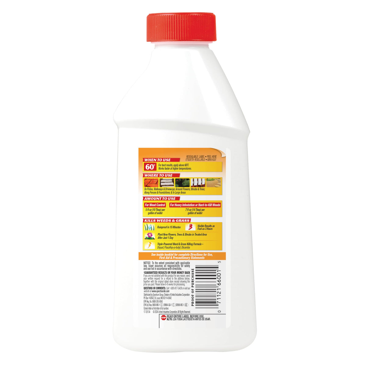 Spectracide protective measures for nearby plants during application