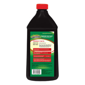 Spectracide Triazicide garden spraying protects trees and shrubs.