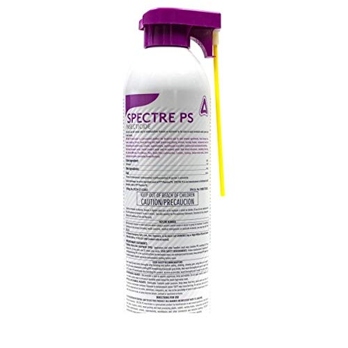 Close-up of Spectre PS mist showing non-repellent action against pests.