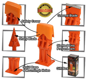 SPEED FORCE orange safety cover protects hands during use