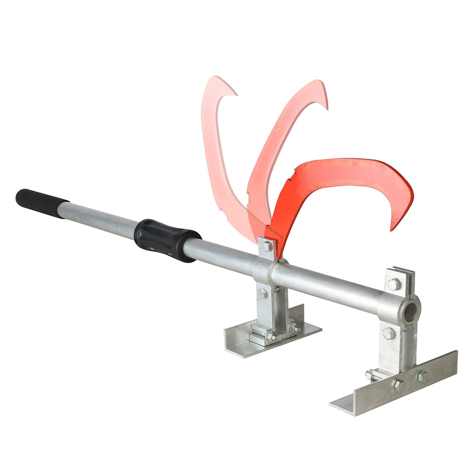 Speed Force TimberJack 47-inch aluminum handle enables easier one-person operation.