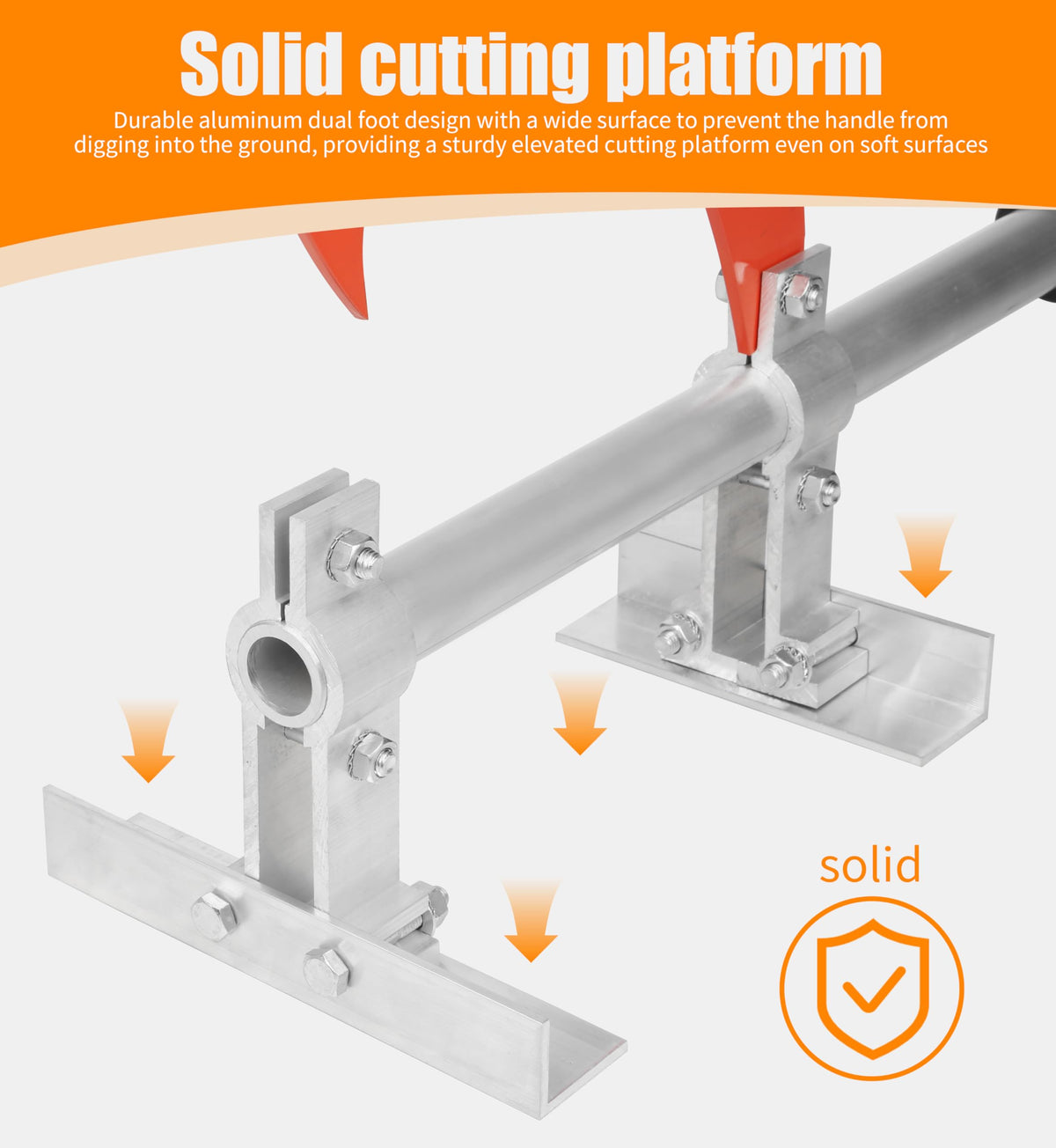 Speed Force TimberJack quick hook-positioning for fast re-positioning during work.
