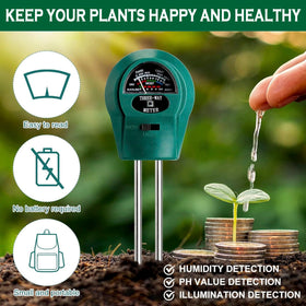 Speedinistic pH indicator supports soil balancing for better root growth.