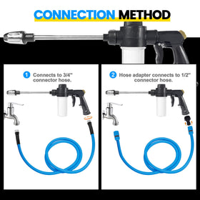 SPHAN adjustable foam ratio for different cleaning tasks