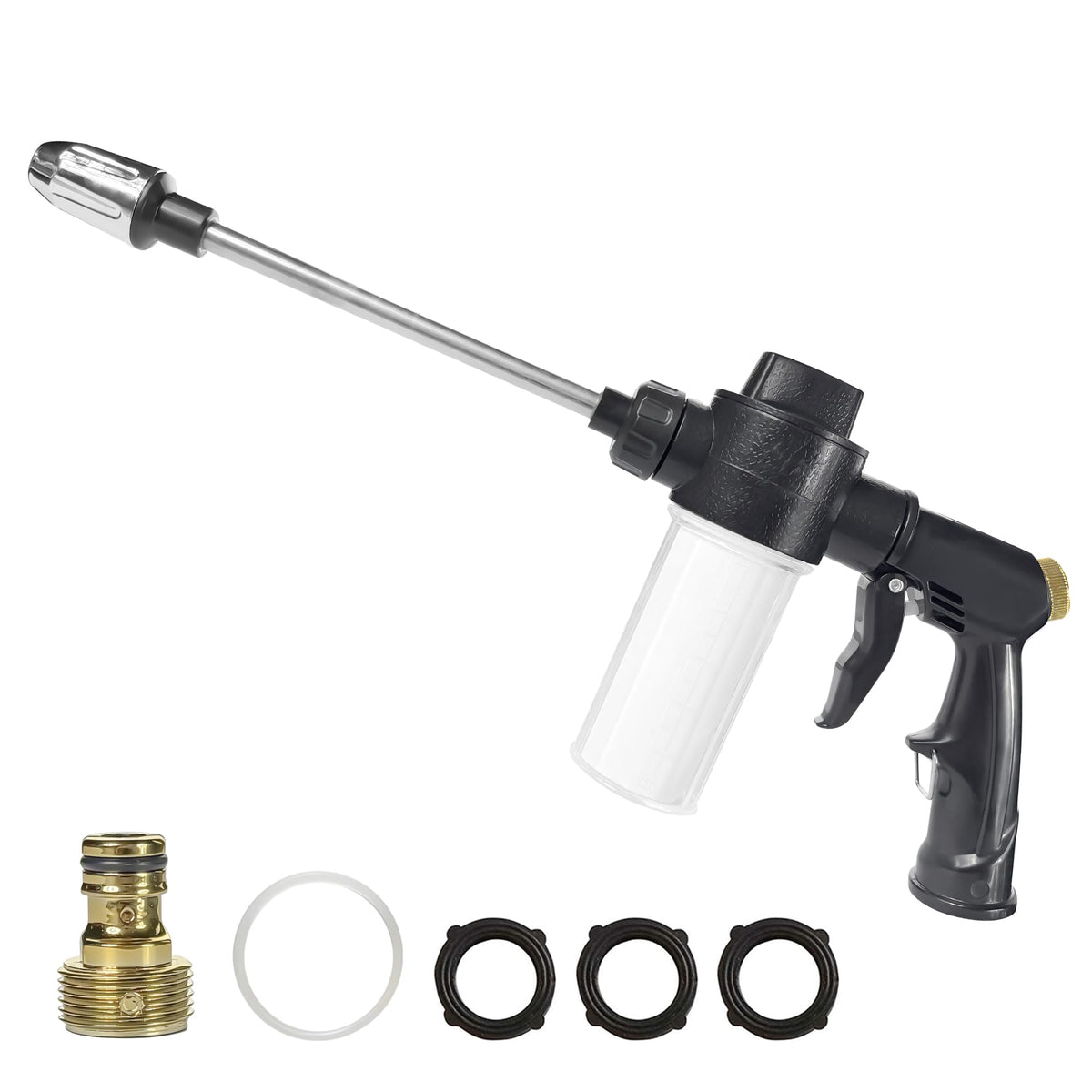 SPHAN high pressure foam gun with adjustable nozzle for precise cleaning
