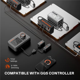 No-fan design of SF1000D delivers quiet operation in home grows.