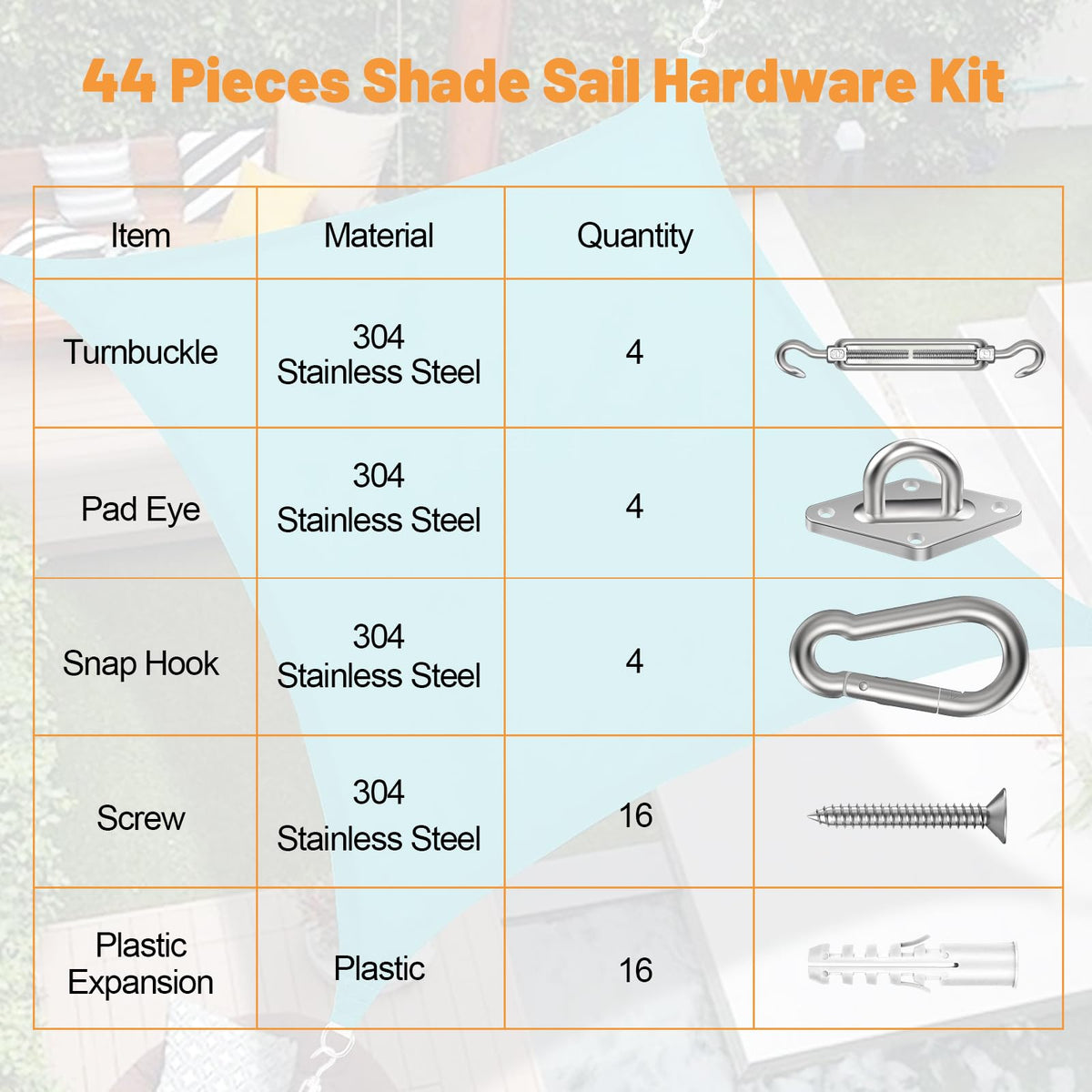 Spiglamm adjustable turnbuckle: precise tensioning for sail stability