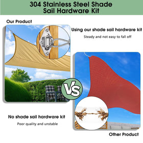 Spiglamm screws and expansion bolts for durable, secure mounting of shade hardware.
