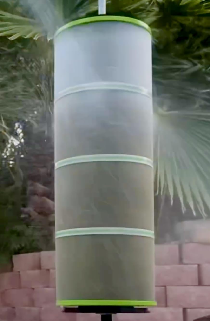 SpinDoc Pro Cleaning Stand showcases portable design for in-garden maintenance.