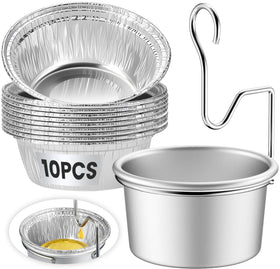 SpiralScgv grease trap kit with liners enables quick cleanup after grilling