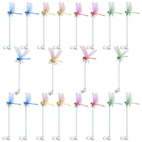 Spiritlele dragonfly clip red close-up adds playful touch to hats and bags
