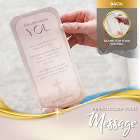 Spiritwind includes a sympathy card to accompany the memorial gift.