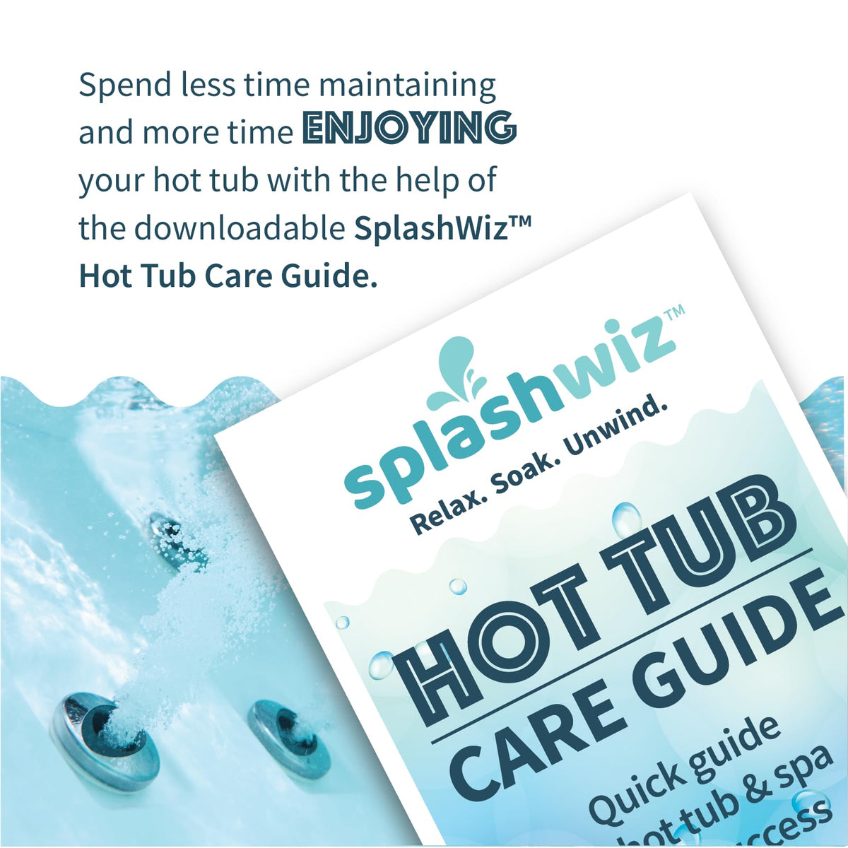 SplashWiz ProTeam Gentle Spa fresh scent enhances spa ambiance