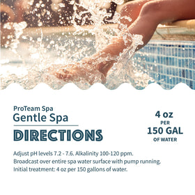 SplashWiz ProTeam Gentle Spa long-lasting results for months of maintenance