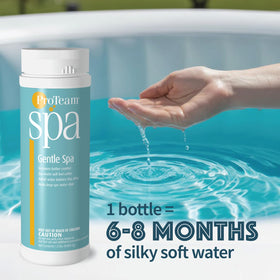 SplashWiz ProTeam Gentle Spa anti-scum line protection for cleaner shells