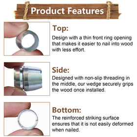 SPNKMJUJ round 12mm wedge in steel for durable, long-lasting performance