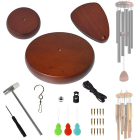 SPNKMJUJ wind chime round top component for durable outdoor mounting and stable setup.