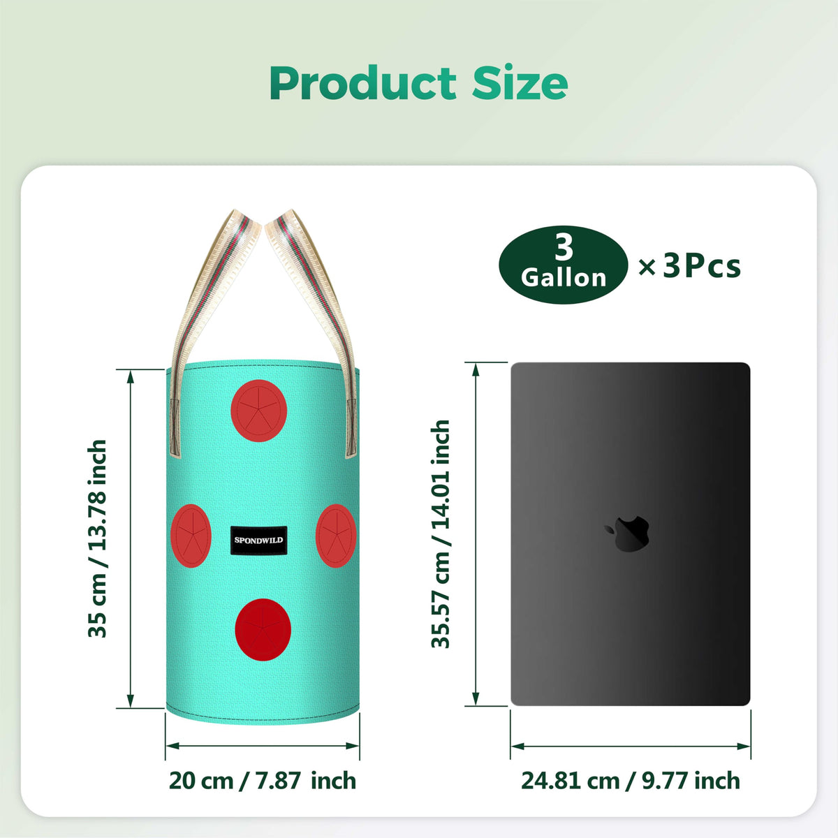 Spondwild bottom hole design aids seed starting and growth